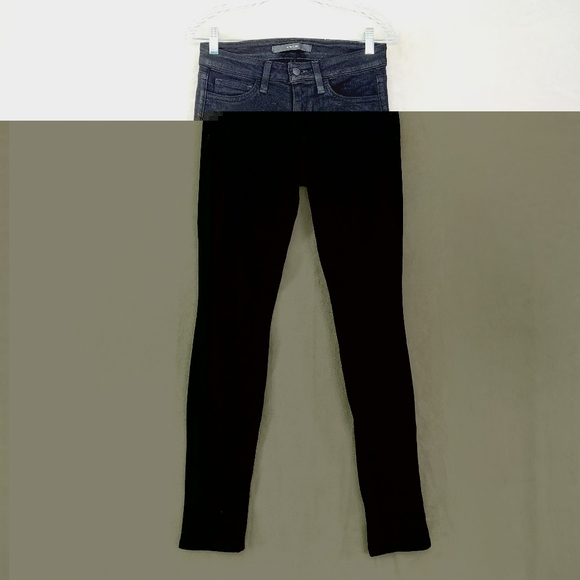 Joe's Jeans Denim - Joe's Jeans The Skinny Black Zip Up Five Pockets Casual Jeans P3838